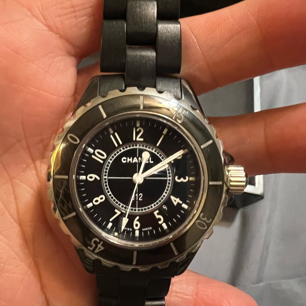 Chanel j12 matte black ceramic
